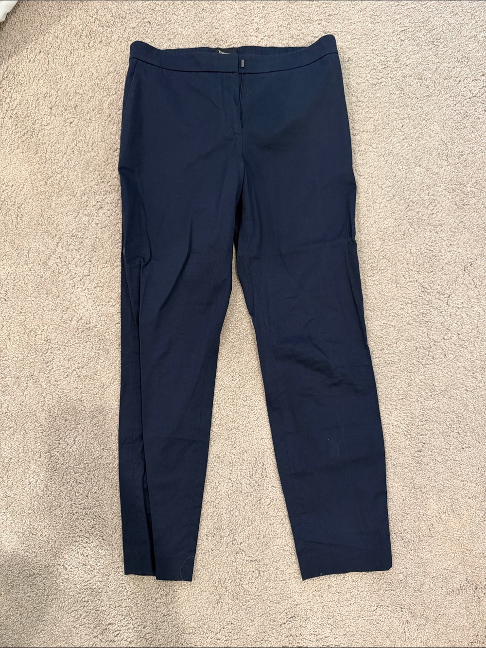 Theory Navy Blue Women’s Slim Ankle Pants